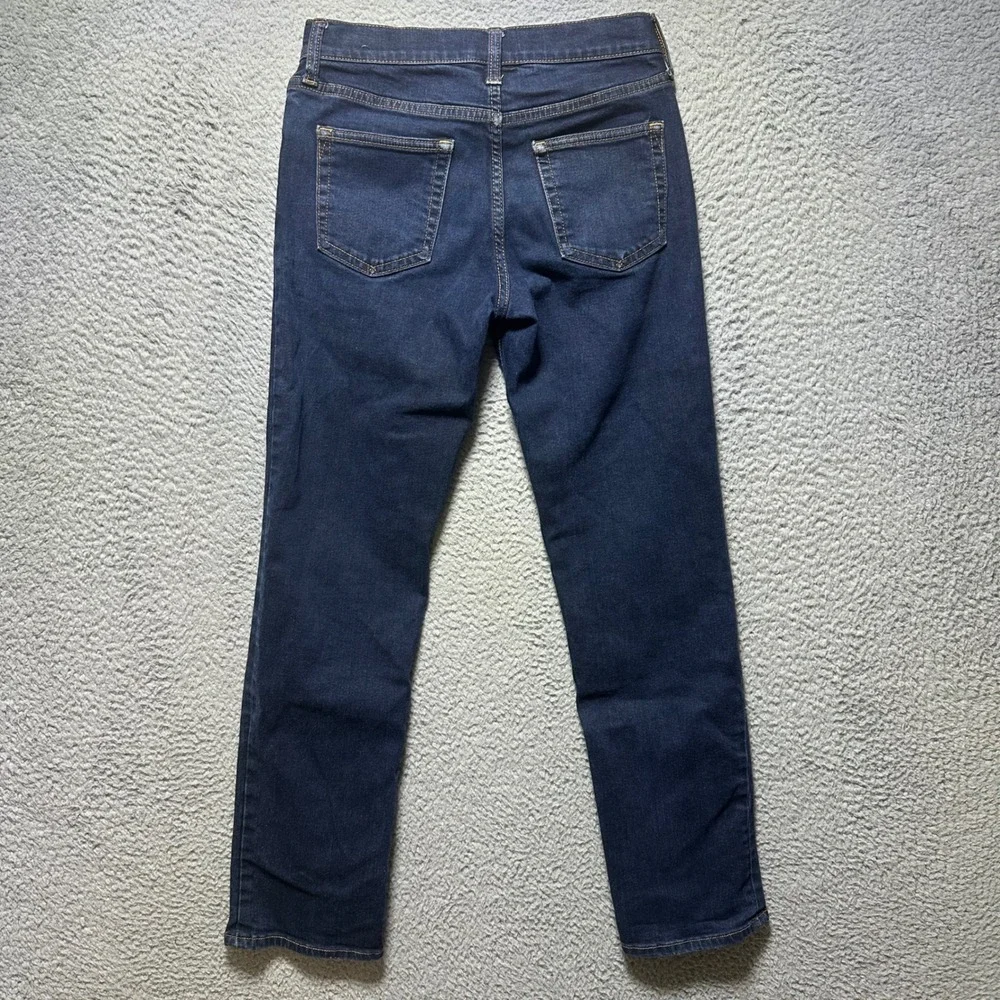Gap Kids Boys Stretch Straight Jeans Size 14 Dark‎ Wash Indigo Denim Pants